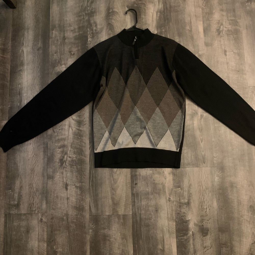 1/4 zip pullover sweater